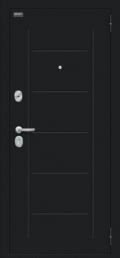 Товар Дверь Браво Борн Букле черное/Riviera Ice DIS006738