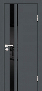 Товар Межкомнатная дверь П-16 Графит матовый