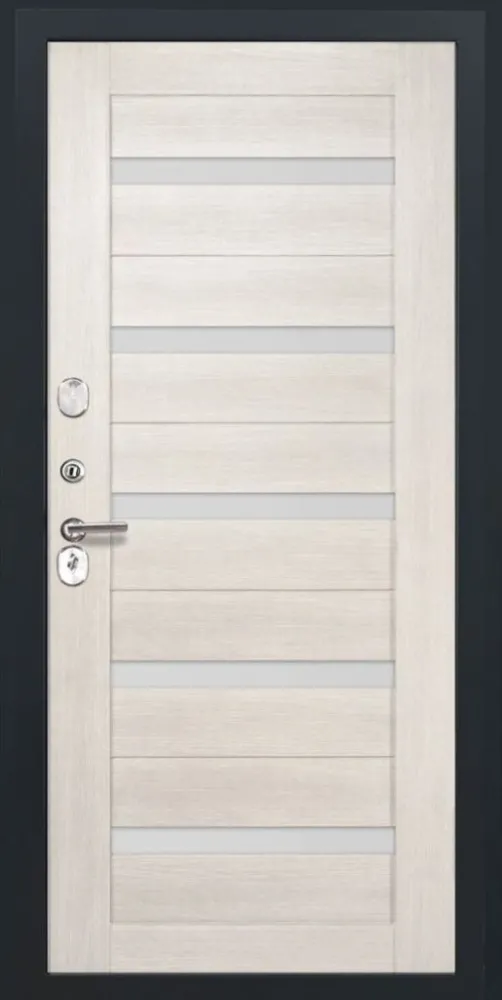 Товар Дверь ДвериПРО Термо серебро СБ-1 (ст. белое, 16мм, Беленый дуб) DPRO222596