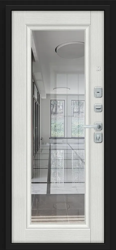 Товар Дверь Форм/BChrome Almon/Bianco Melinga BR6171